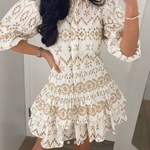 River Island Broderie Dress